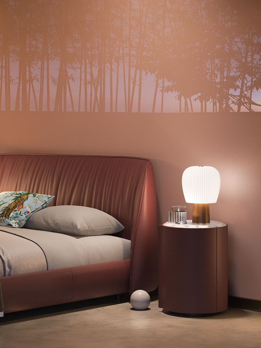 Poltrona Frau NYMPH Table Lamp by Sebastian Herkner | LED Glass Lamp