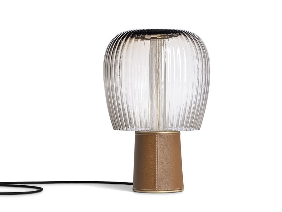 Poltrona Frau NYMPH Table Lamp by Sebastian Herkner | LED Glass Lamp