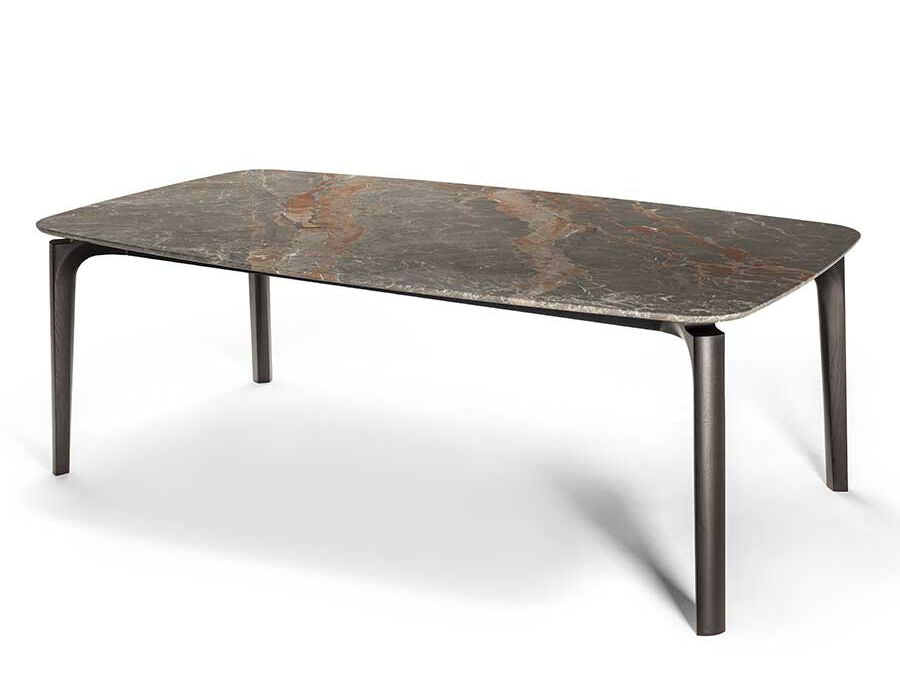 Poltrona Frau Abigail Rectangular Marble Table by Roberto Lazzeroni