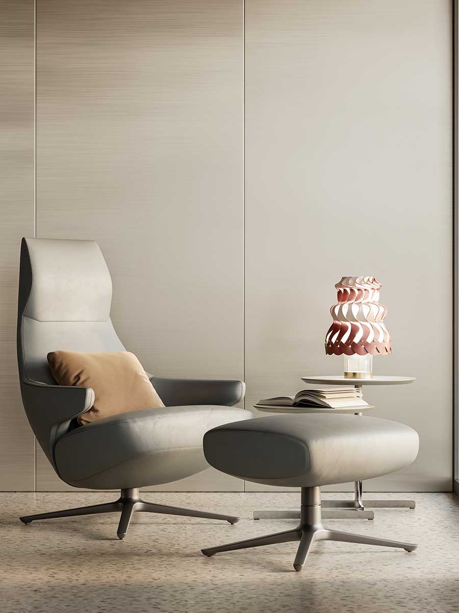 Poltrona Frau TULLISSÈ Table Lamp | Luxury Blown Glass Lamp