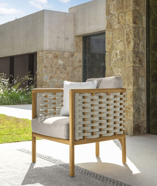 Prichi Outdoor Living Armchair  | Luxury Talenti Outdoor Living