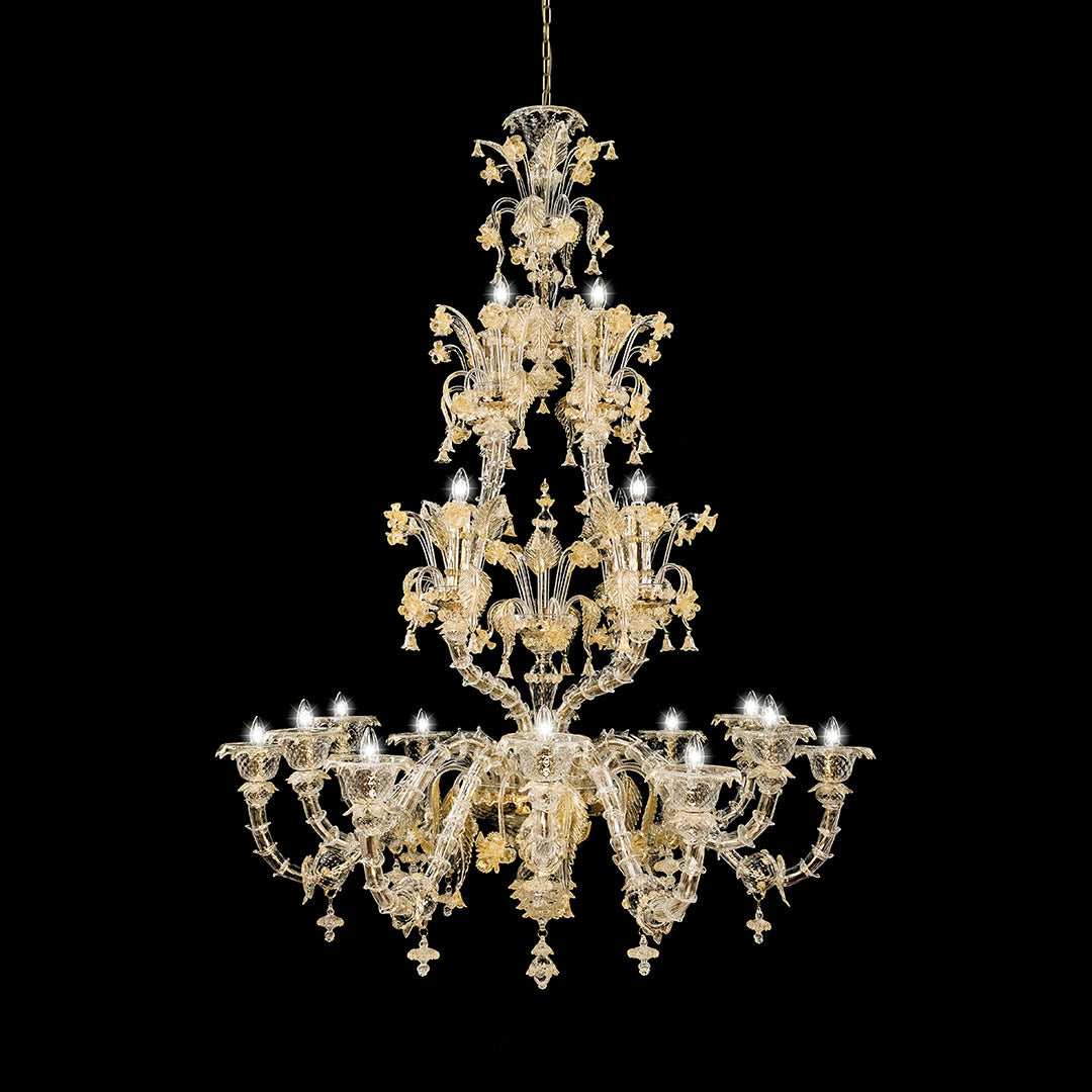 Nabucco 20 Chandelier | Multiforme Artistic Luxury Lighting