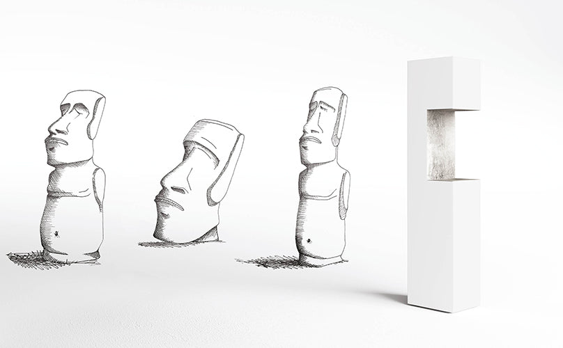 Rebus Column Container | Minottiitalia Boutique Italian Furniture