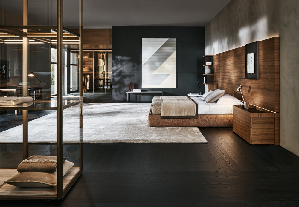 Molteni&C RIBBON Storage Bed by Vincent Van Duysen | Luxury Bed
