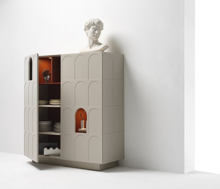 Roma High Sideboard | Minottiitalia Boutique Italian Furniture