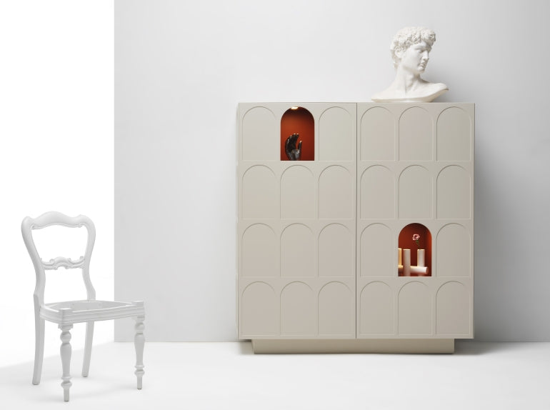 Roma High Sideboard | Minottiitalia Boutique Italian Furniture