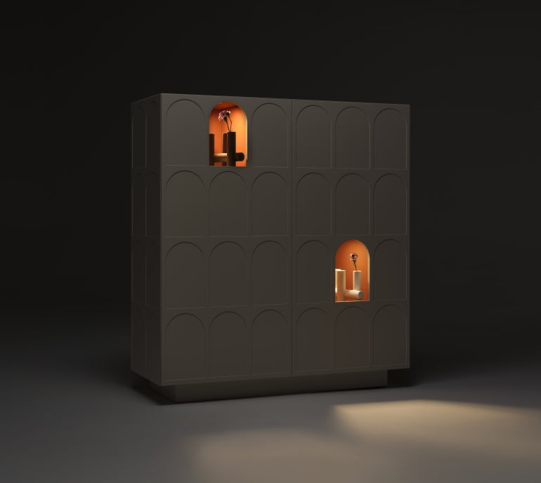 Roma High Sideboard | Minottiitalia Boutique Italian Furniture