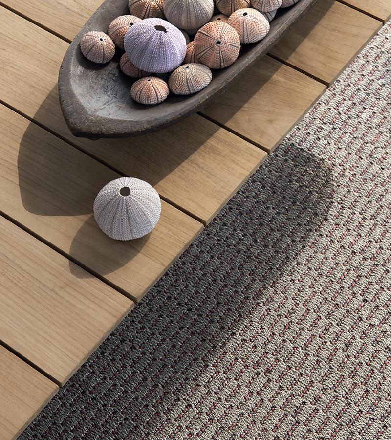 Goa Rug Geometric Marine | Outdoor Luxury Accessories | Ethimo