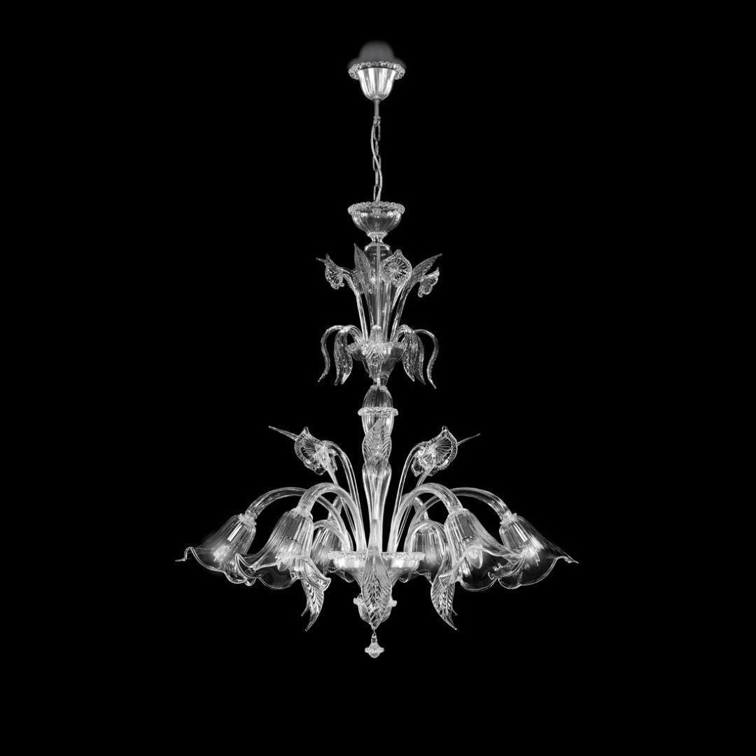 Floral decorative chandelier