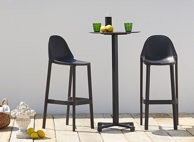 PIÙ Stackable Outdoor Stool by SCAB Design