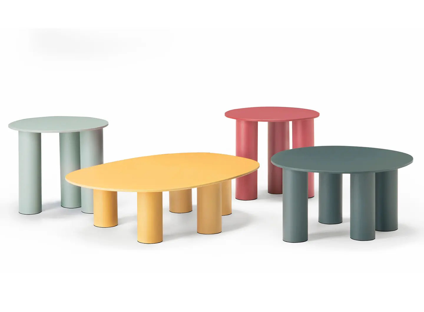 Colorful stools