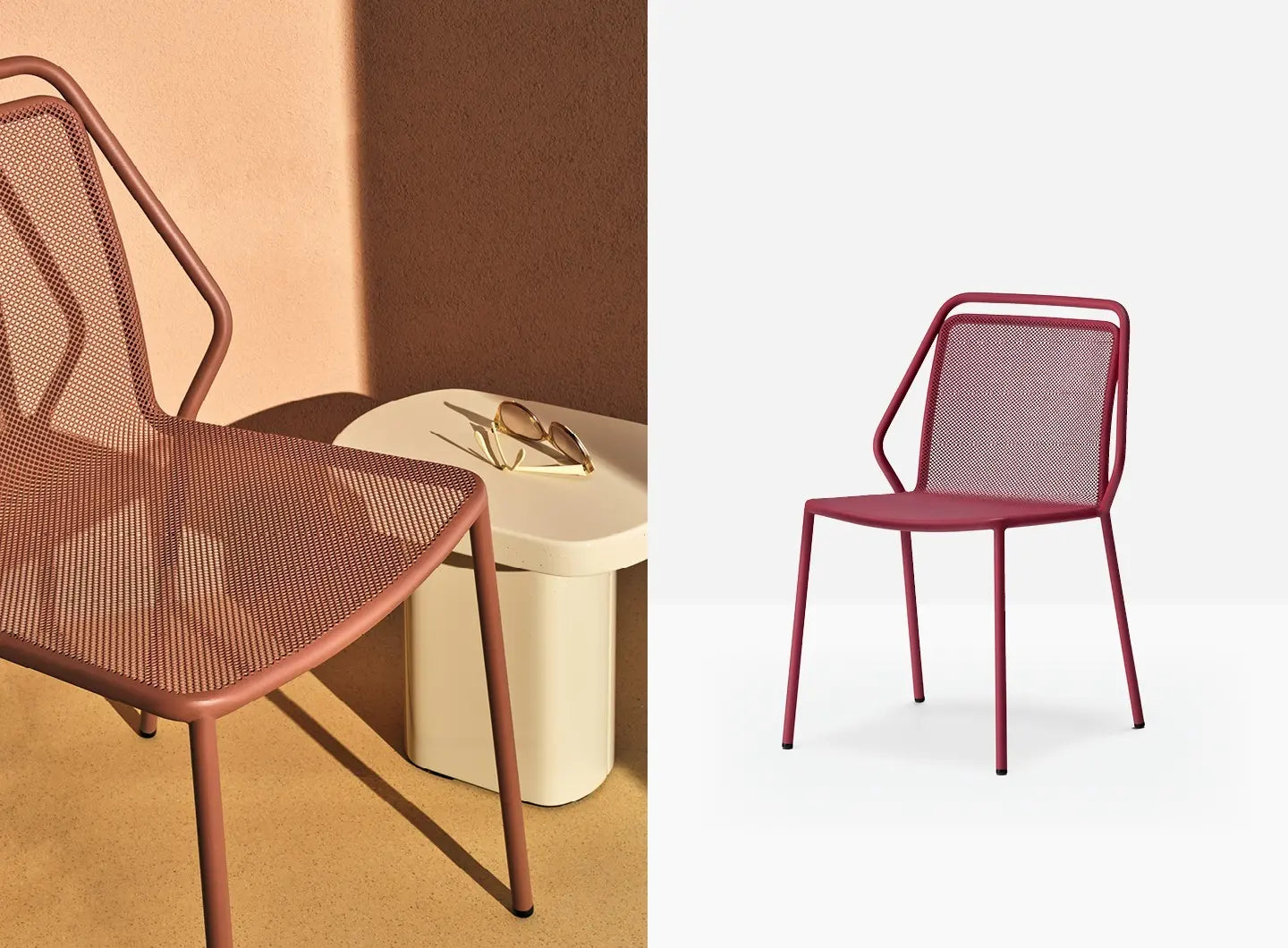 Philia Mesh Stackable Dining Chair | Luxury Design | Pedrali
