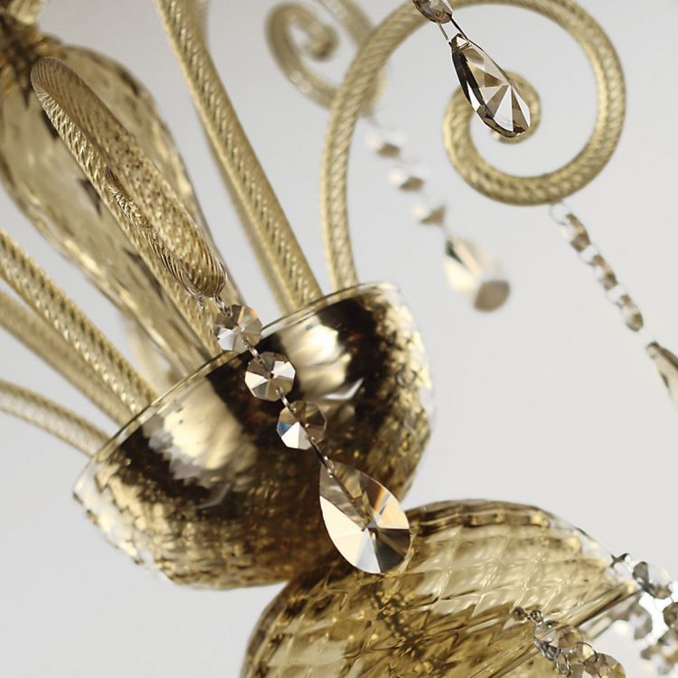 Pasternak 8 Chandelier | Multiforme Artistic Luxury Lighting