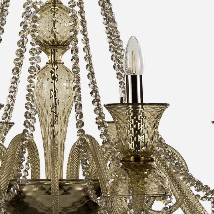 Pasternak 8 Chandelier | Multiforme Artistic Luxury Lighting