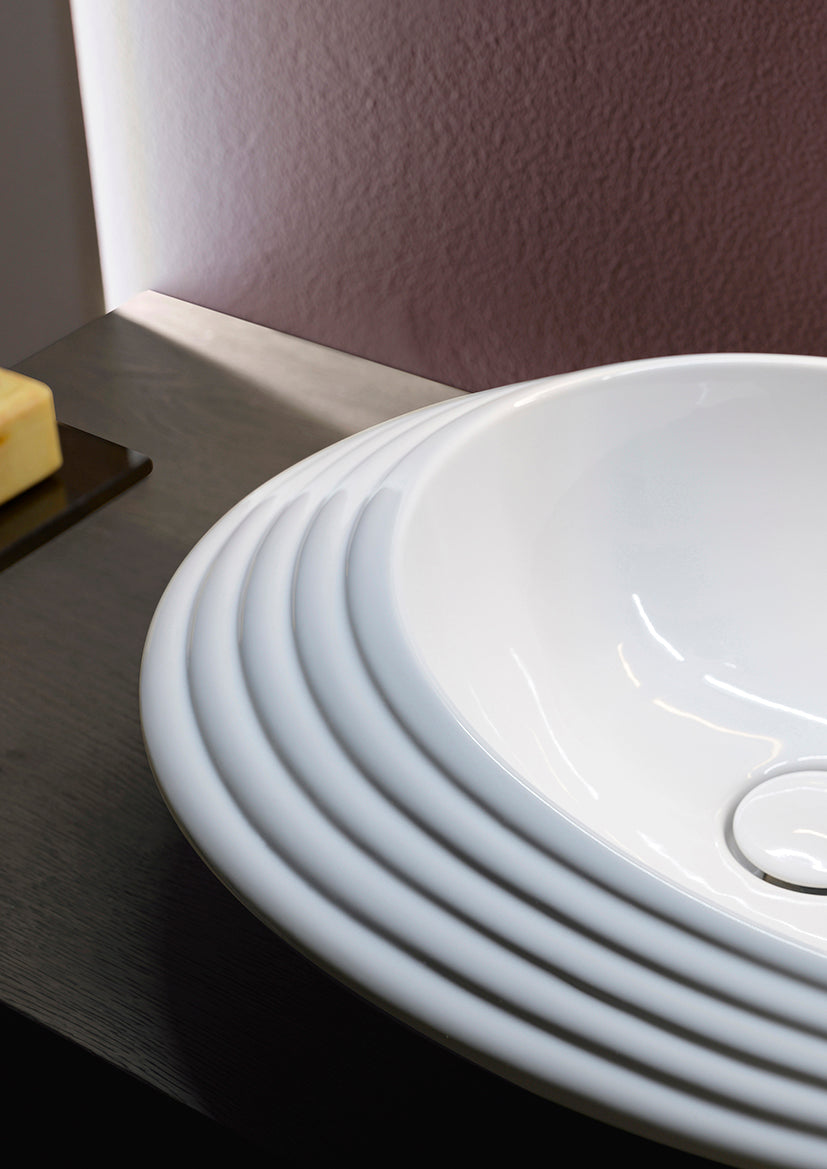 Spire Countertop Washbasin | Luxury Bathroom | Ceramica Flaminia