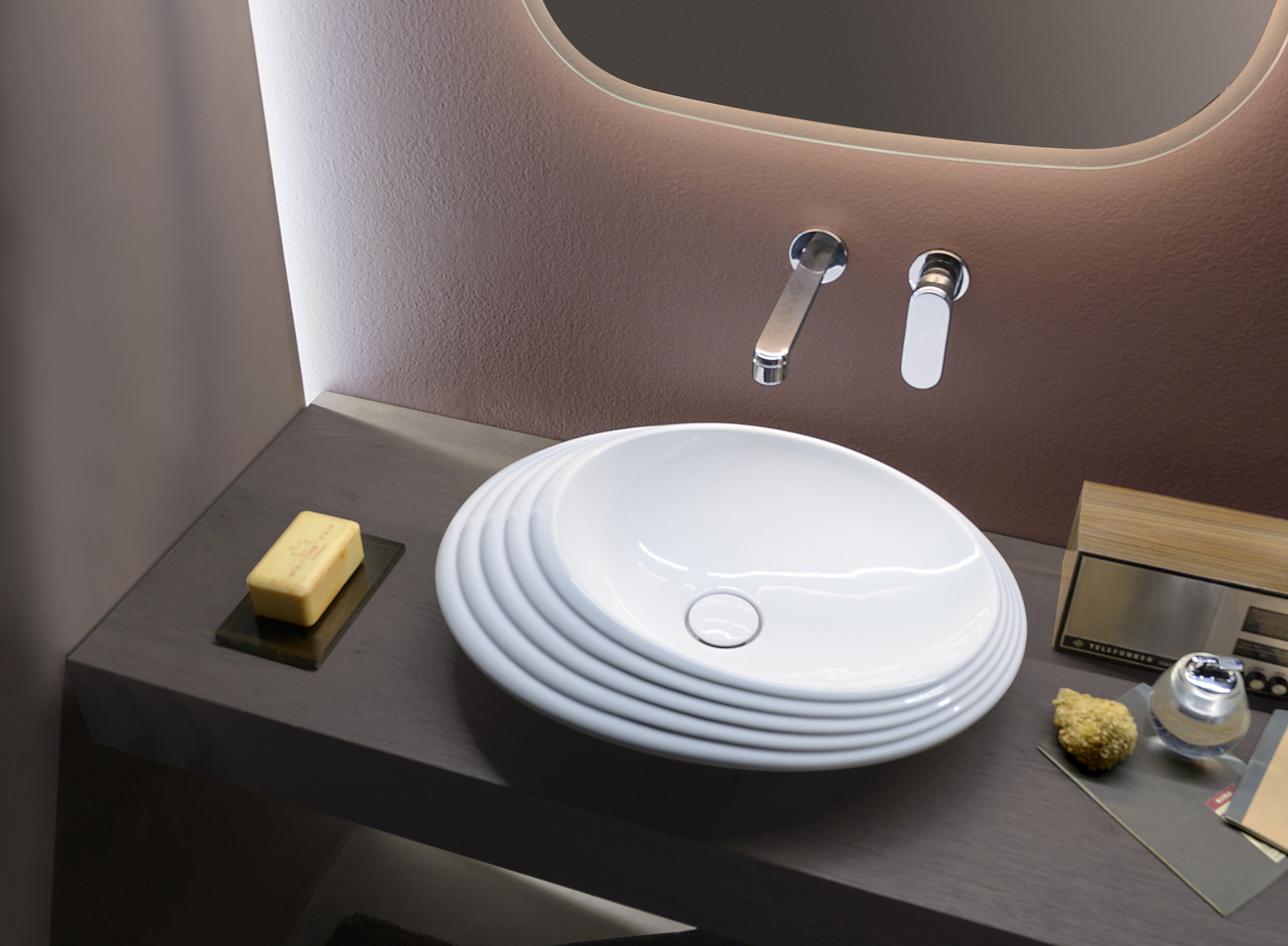 Spire Countertop Washbasin | Luxury Bathroom | Ceramica Flaminia
