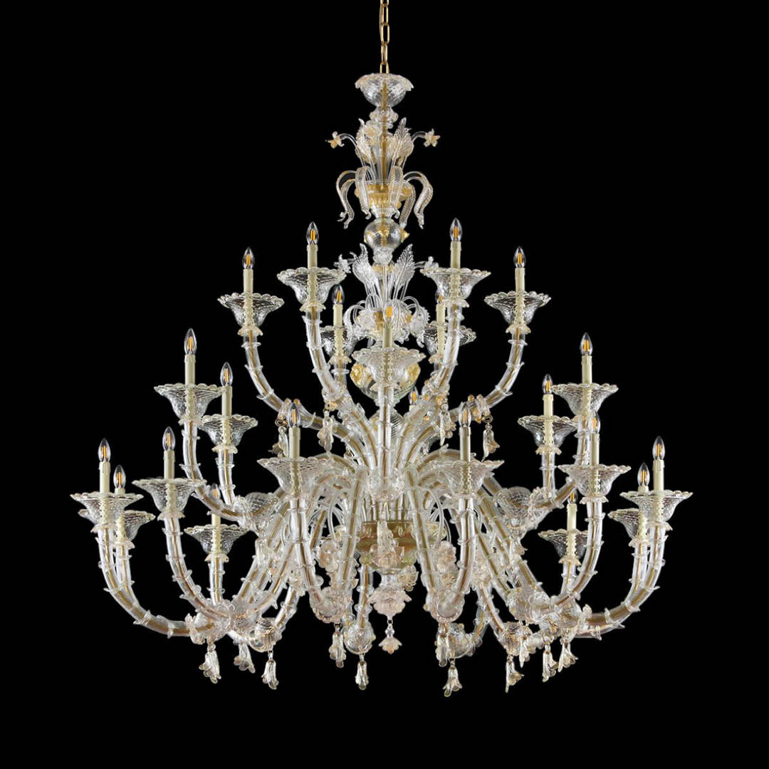 Villa Doria 24 Chandelier | Multiforme Artistic Luxury Lighting