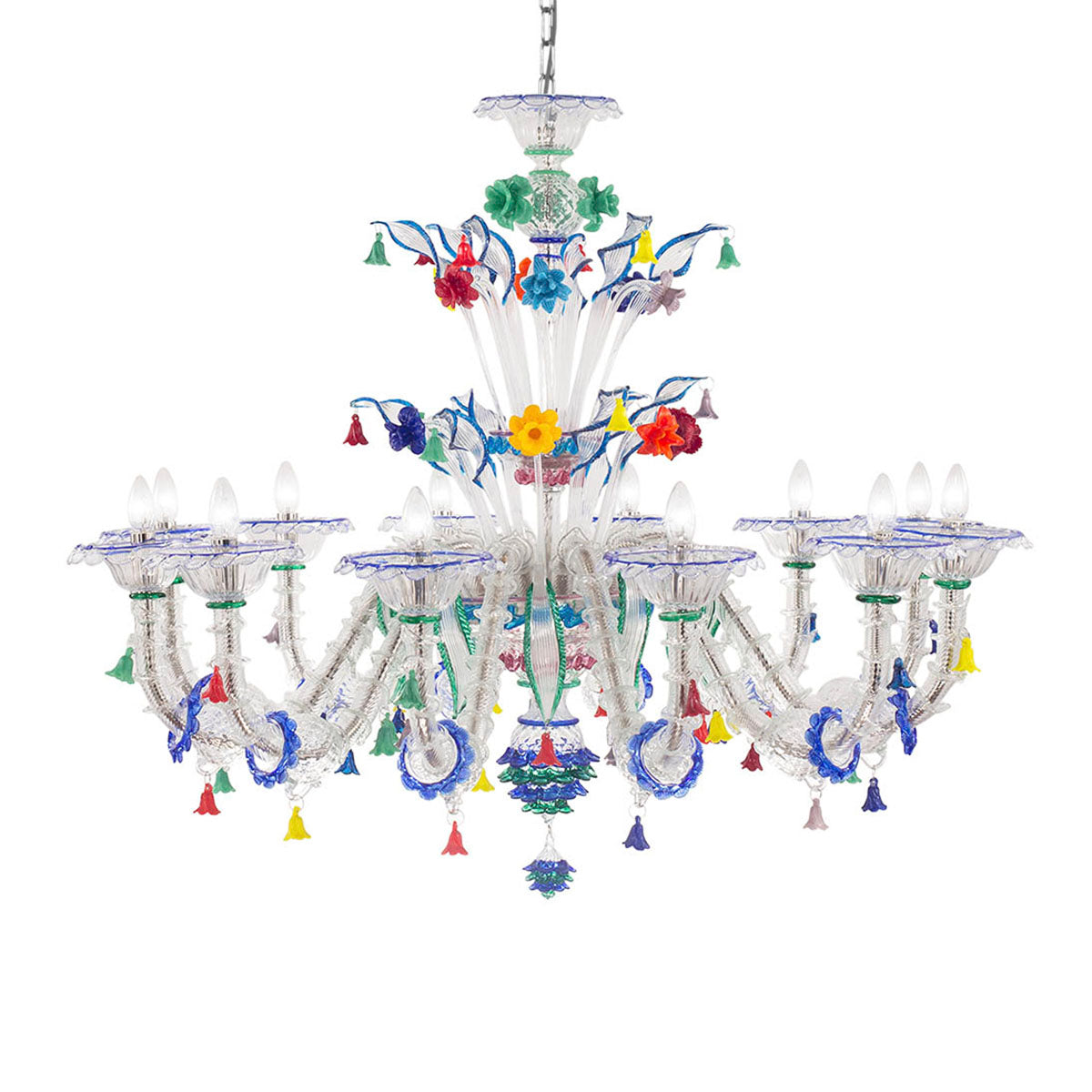Kia Ora 12 Chandelier  | Multiforme Artistic Luxury Lighting