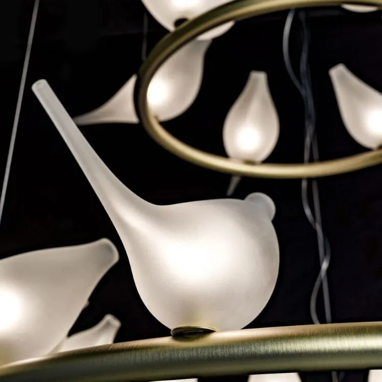 Light Of Love 12 Suspension Lamp  | Multiforme Artistic Luxury Lighting