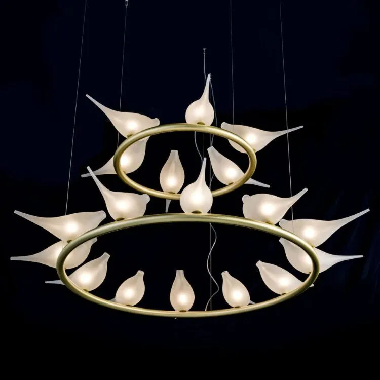 Light Of Love 12 Suspension Lamp  | Multiforme Artistic Luxury Lighting