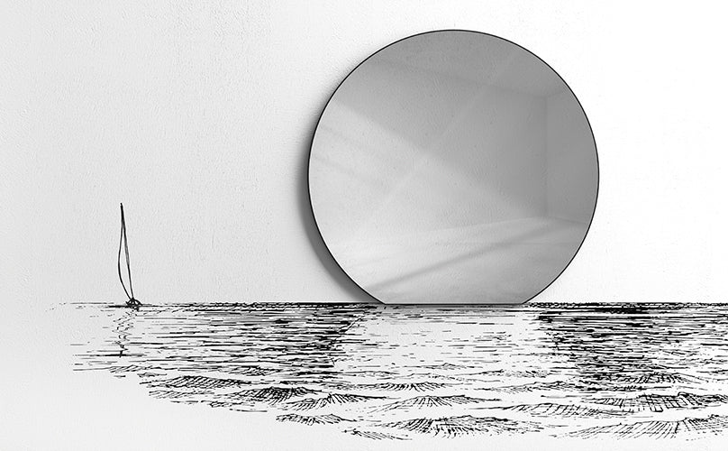 Sunset Mirror | Minottiitalia Boutique Italian Furniture