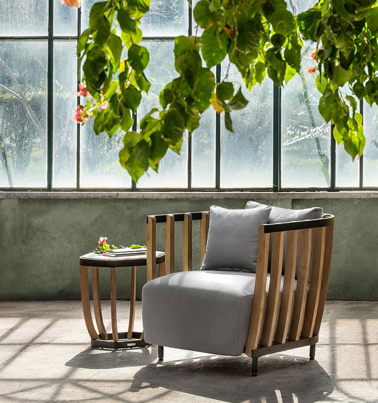 Swing Lounge Armchair | Outdoor Luxury Furniture | Ethimo