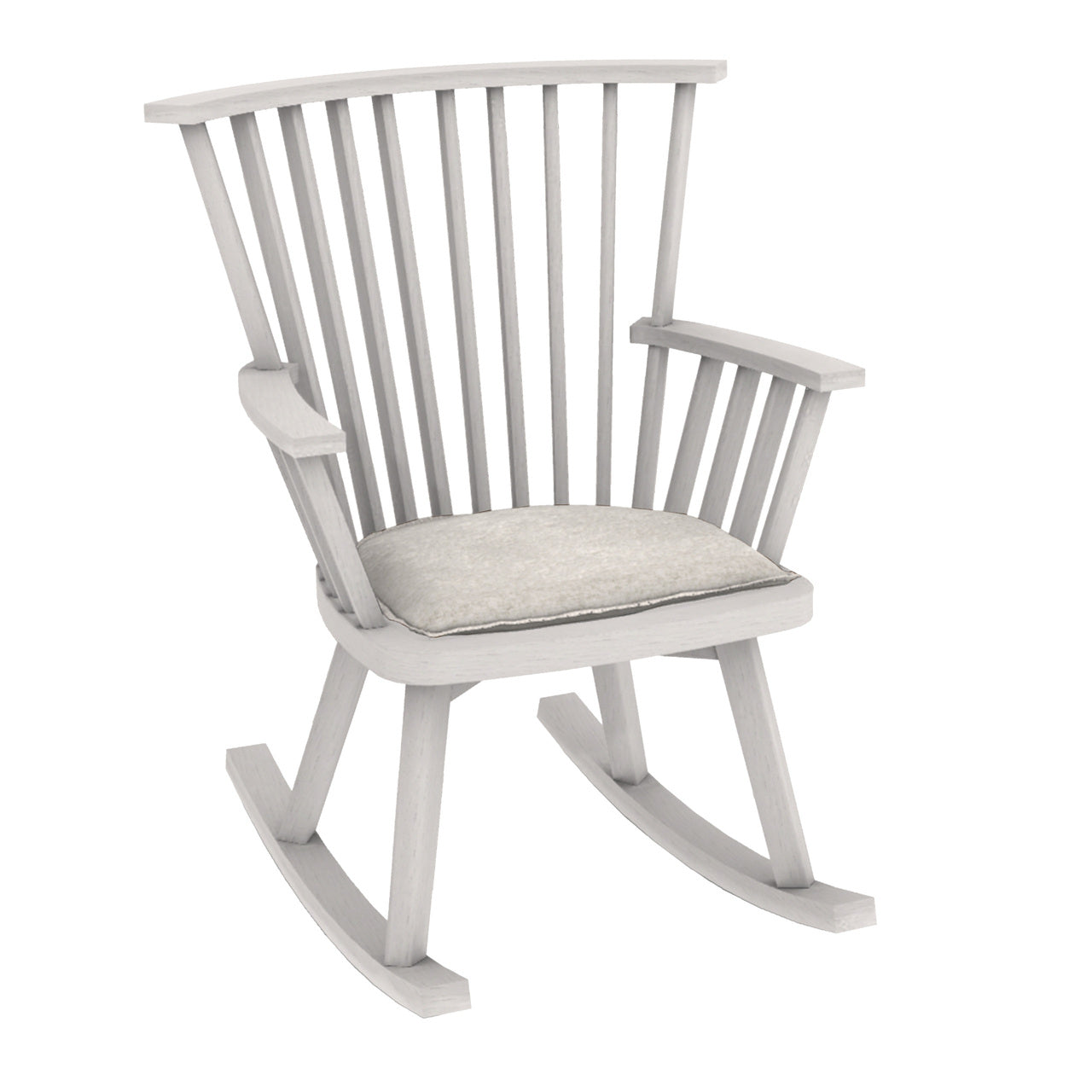 Gray 29 Rocking Chair | Luxury Furniture Gervasoni
