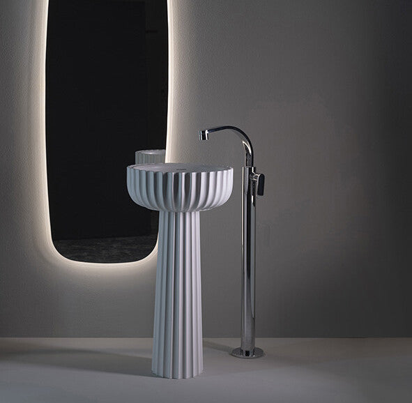 Settecento Pedestal Washbasin Ceramica Flaminia