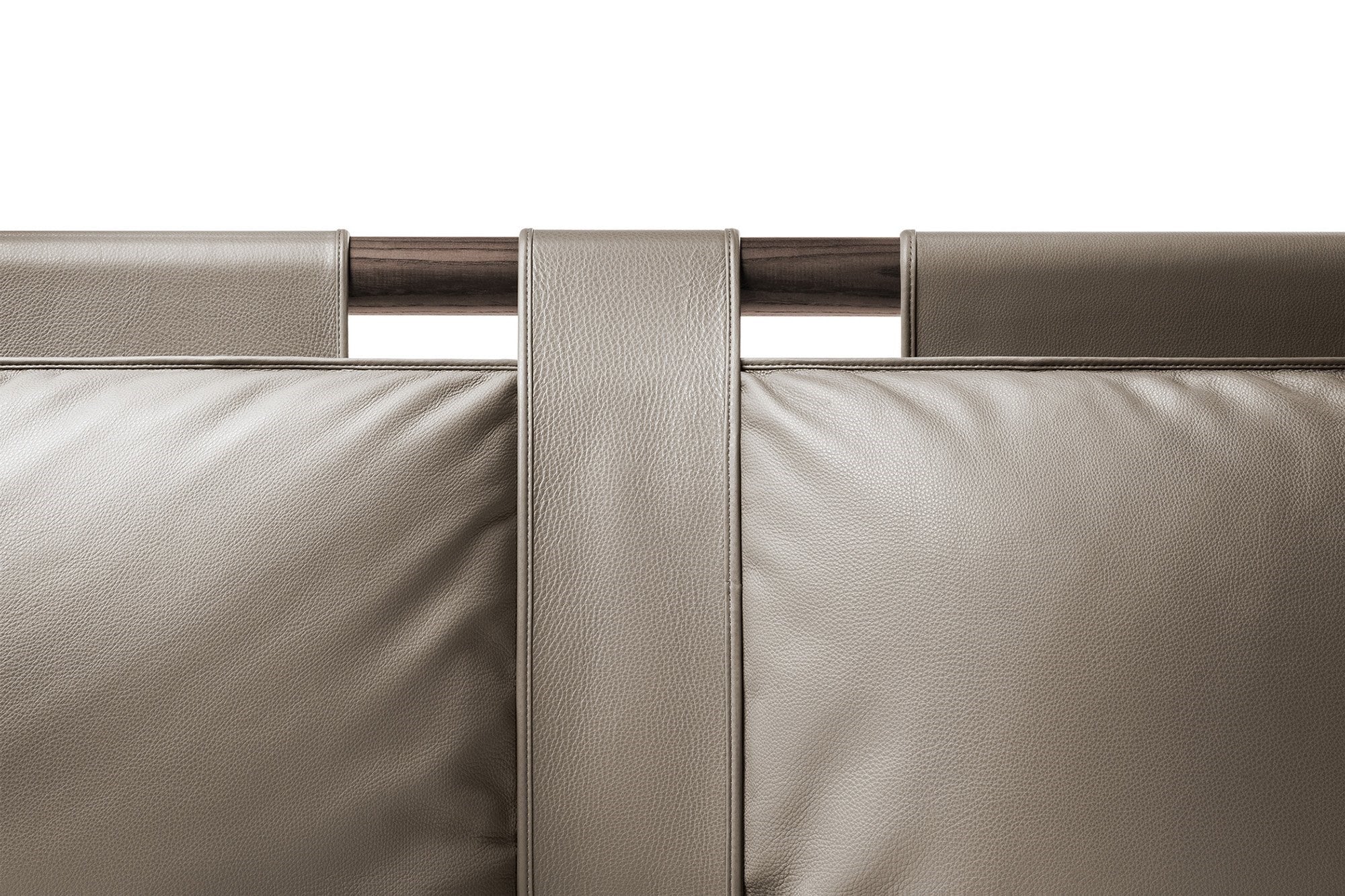 Poltrona Frau TIMES Bed | Luxury Bed with Upholstered Headboard