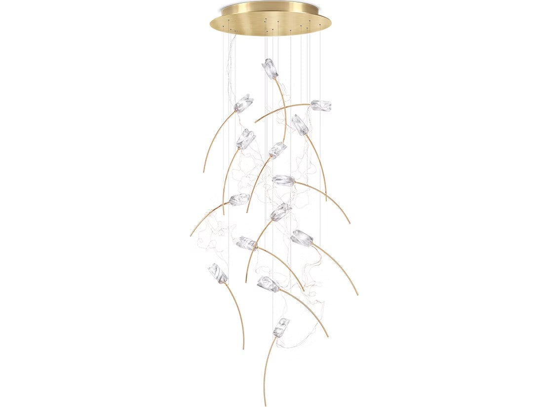 Tulip 14 Round Suspension Lamp | Slamp Sculptural Design Lighting