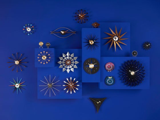 Vitra Turbine Clock by George Nelson | Mid-Century Modern Wall Clock