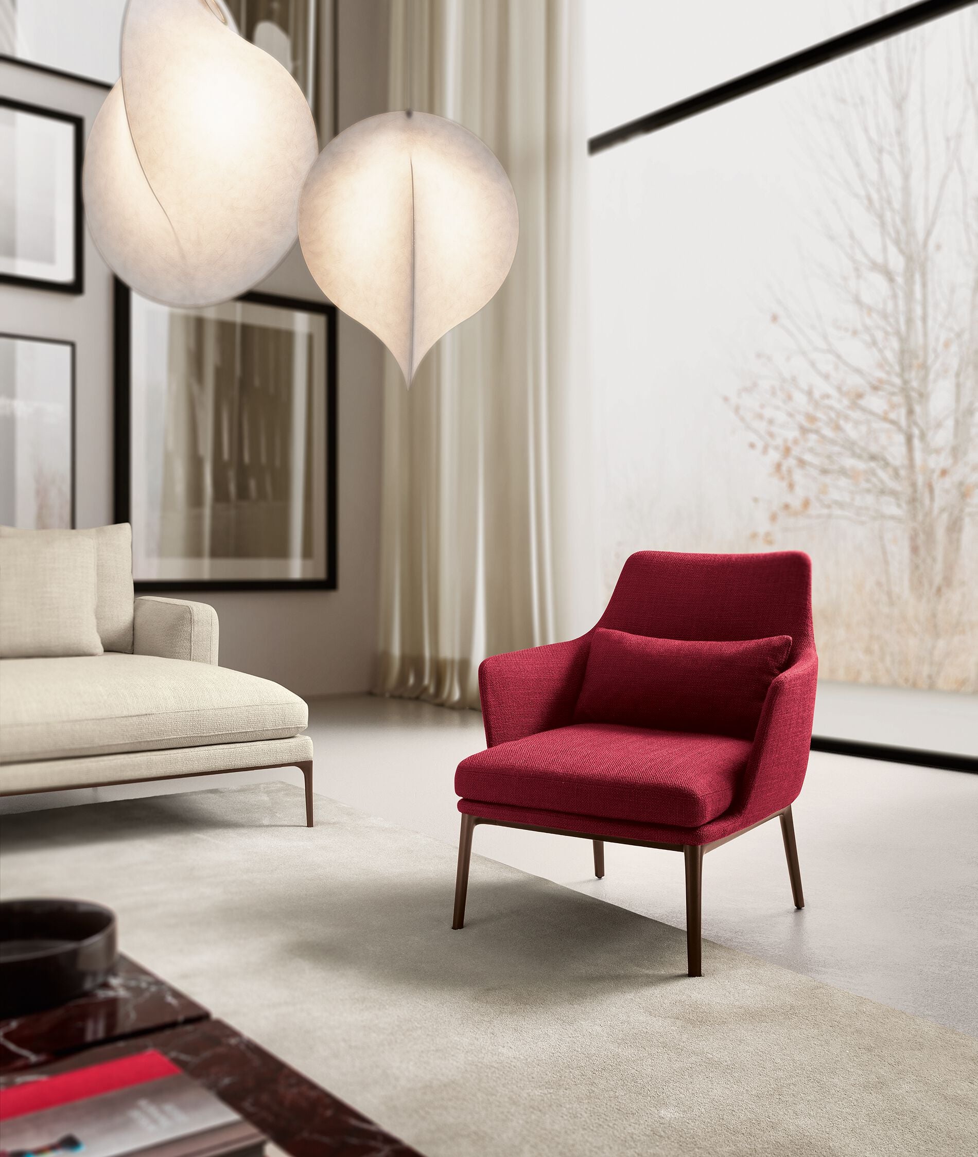 Talenti Claude Living Armchair | Luxury Designer Lounge Chair