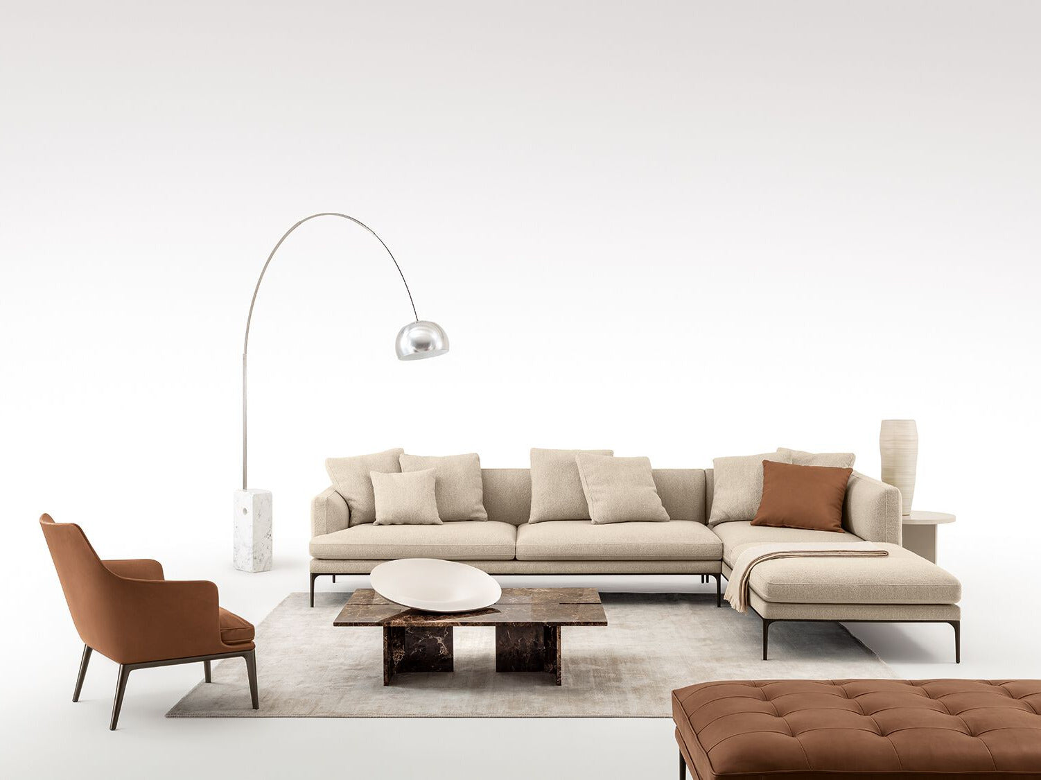 Talenti Claude Living Armchair | Luxury Designer Lounge Chair