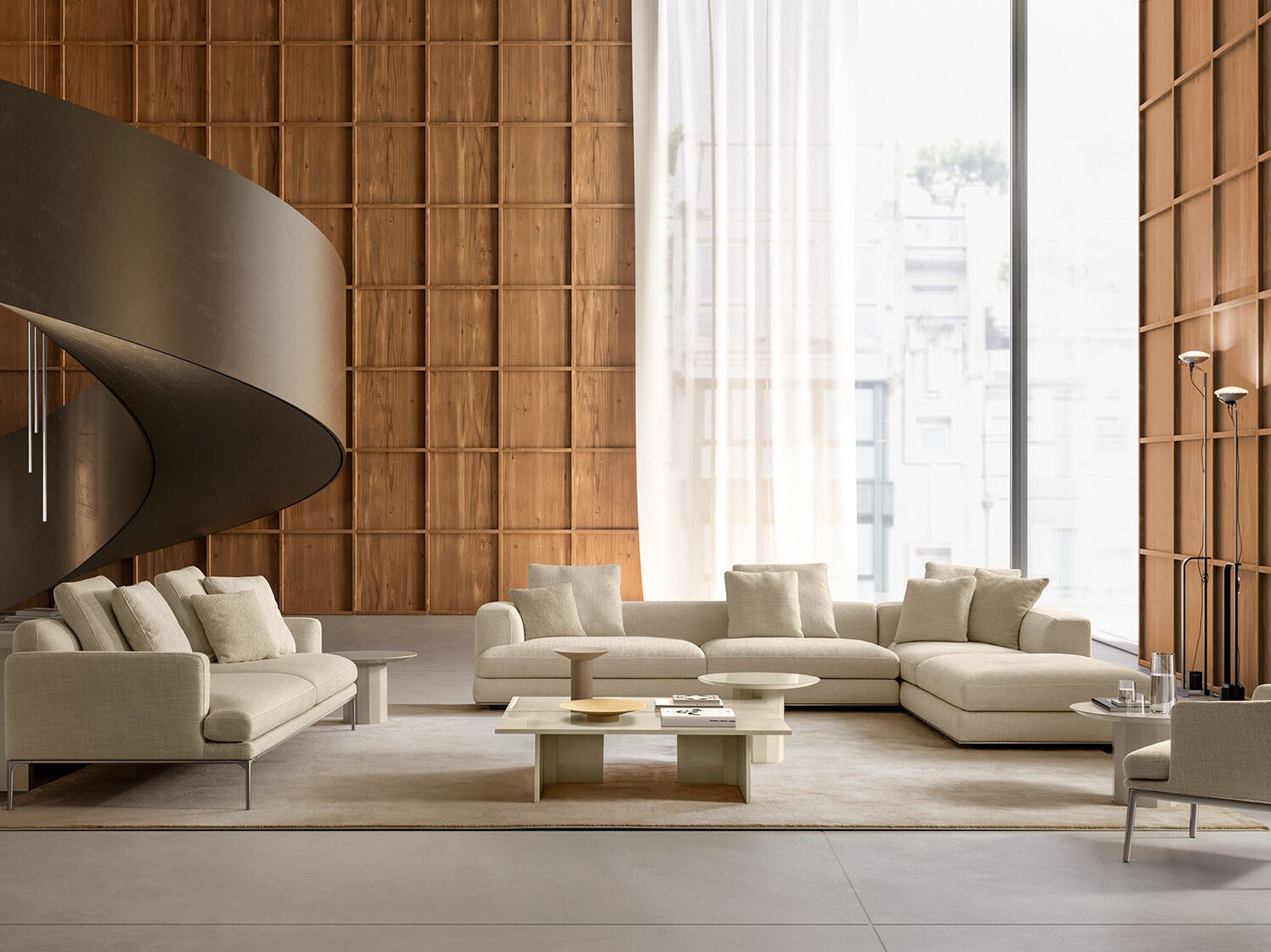 Talenti VENICE Low Marble Coffee Table | Luxury Designer Coffee Table