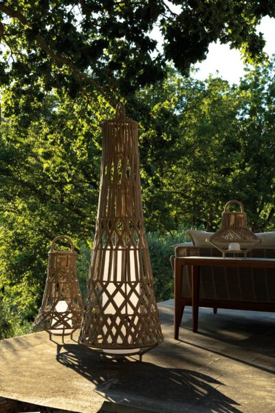 Tribal Rechargeable Floor Lamp | Luxury Talenti Outdoor Living