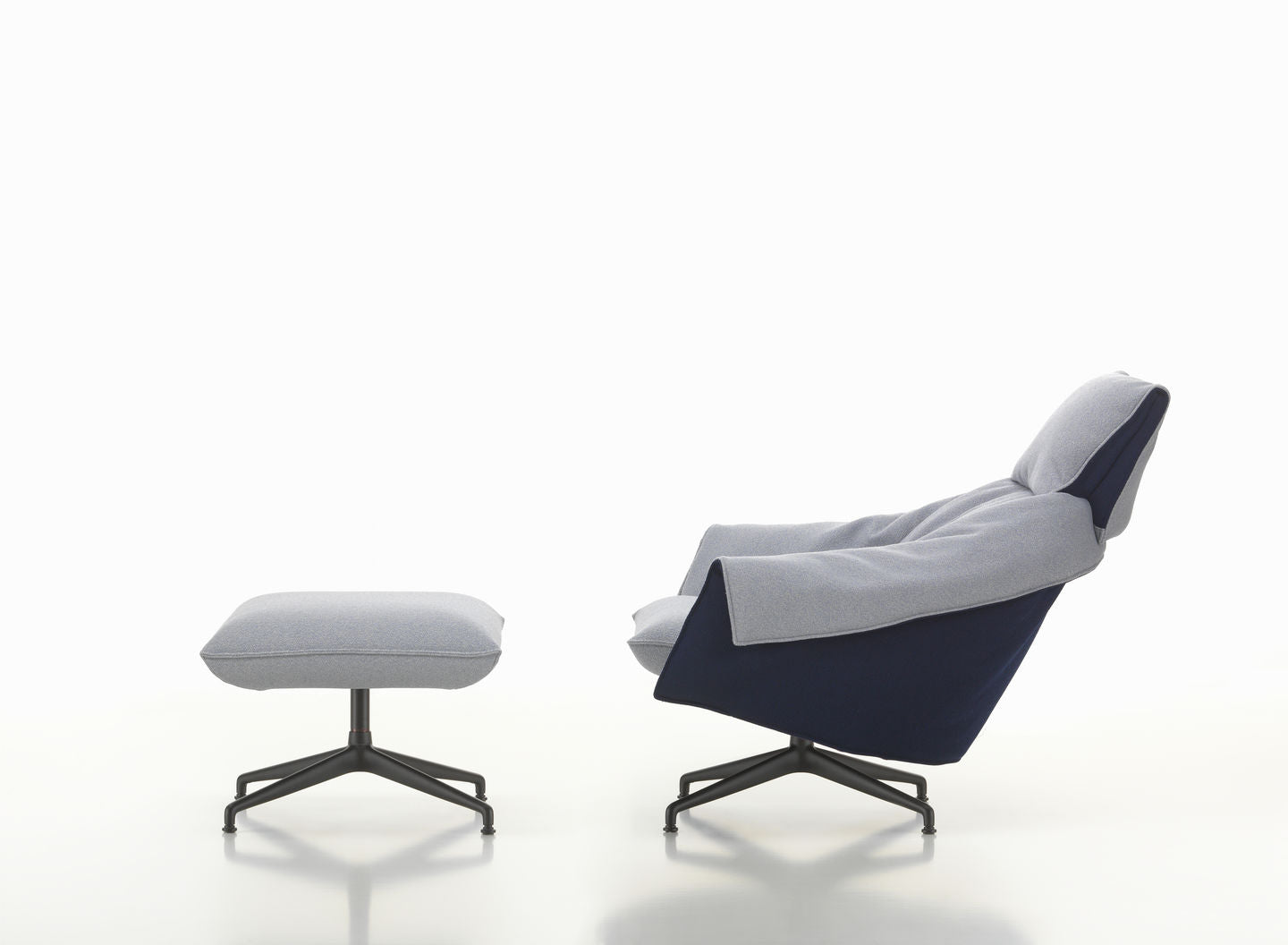 Vitra Bascule High Back Chair by Jean Prouvé | Modern Lounge Chair