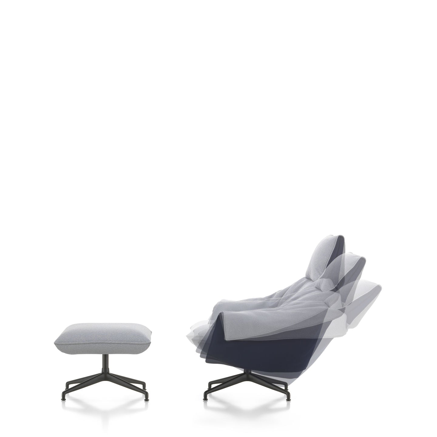 Vitra Bascule High Back Chair by Jean Prouvé | Modern Lounge Chair