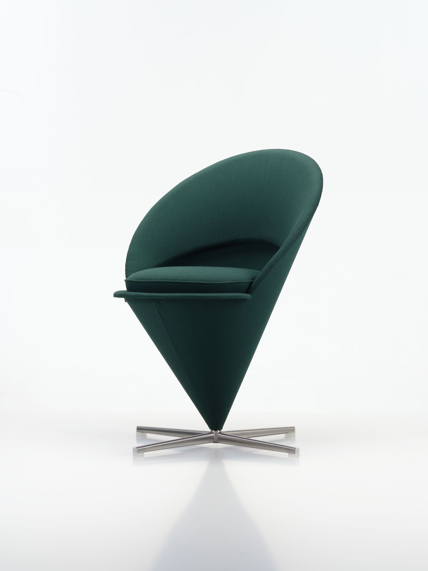 Vitra Cone Chair by Verner Panton | Iconic Designer Swivel Armchair