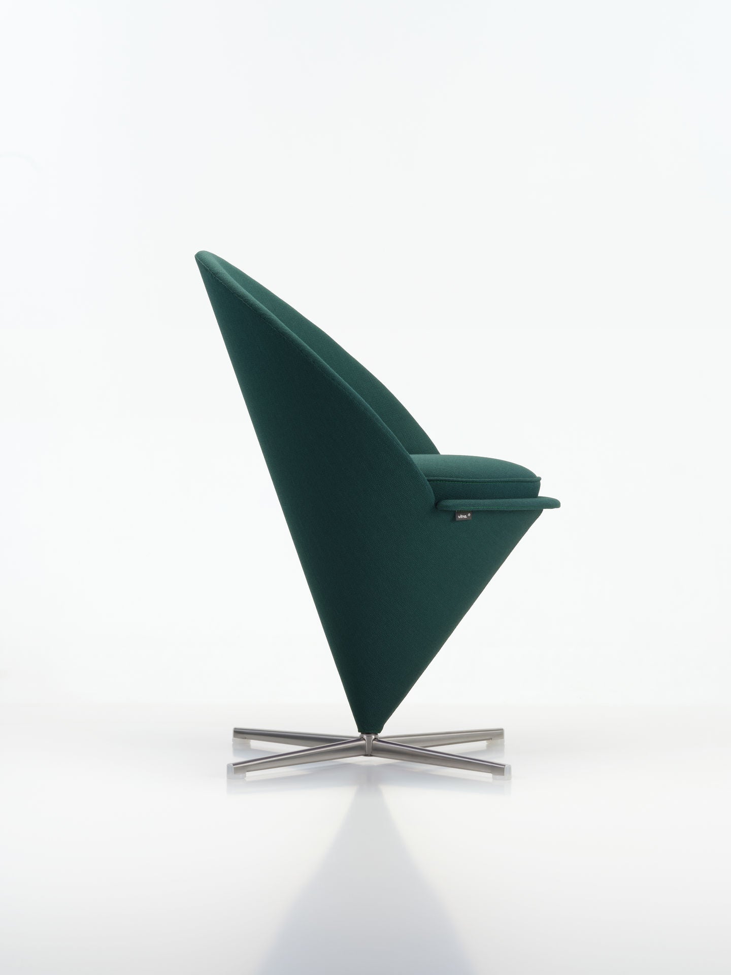 Vitra Cone Chair by Verner Panton | Iconic Designer Swivel Armchair