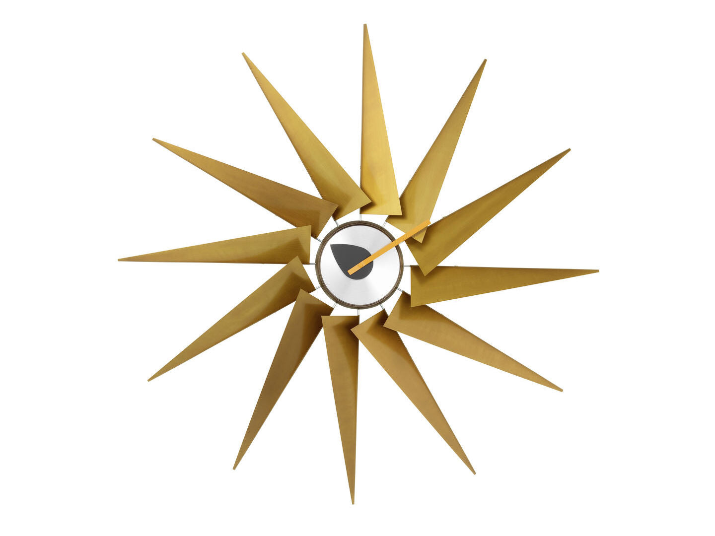 Vitra Turbine Clock by George Nelson | Mid-Century Modern Wall Clock