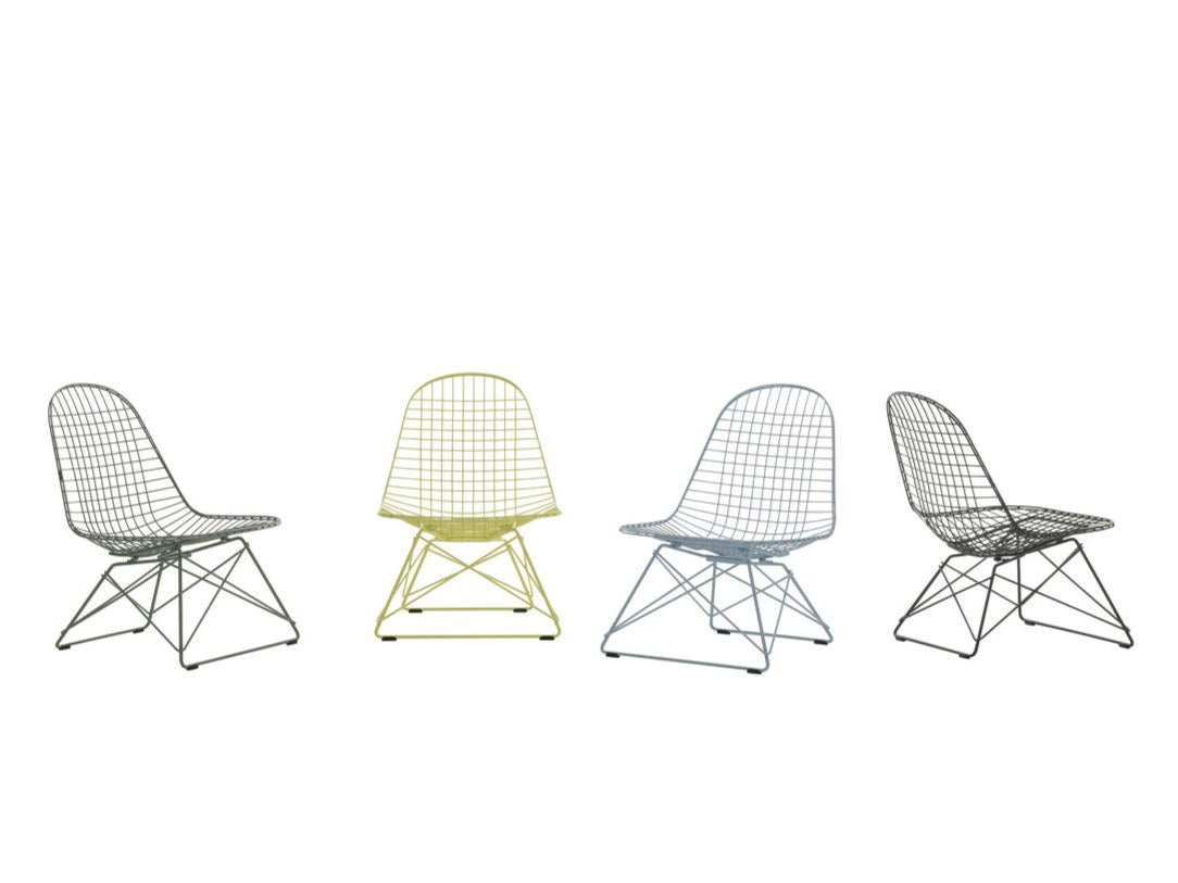 LKR Lounge Chair by Charles & Ray Eames | Iconic Wire Chair in Steel