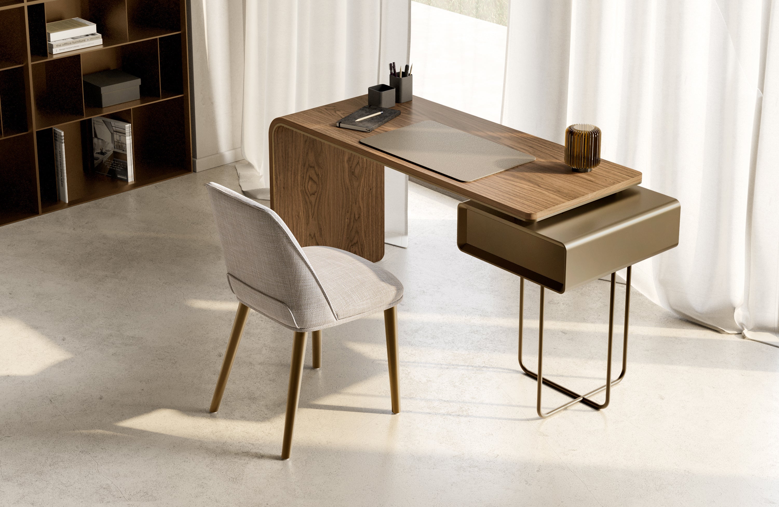 Auri Desk | Eforma Luxury Italian Design