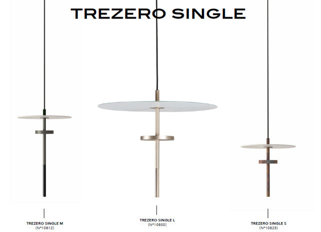 Trezero Single Pendant Lamp Hind Rabii Lighting Studio Art Light