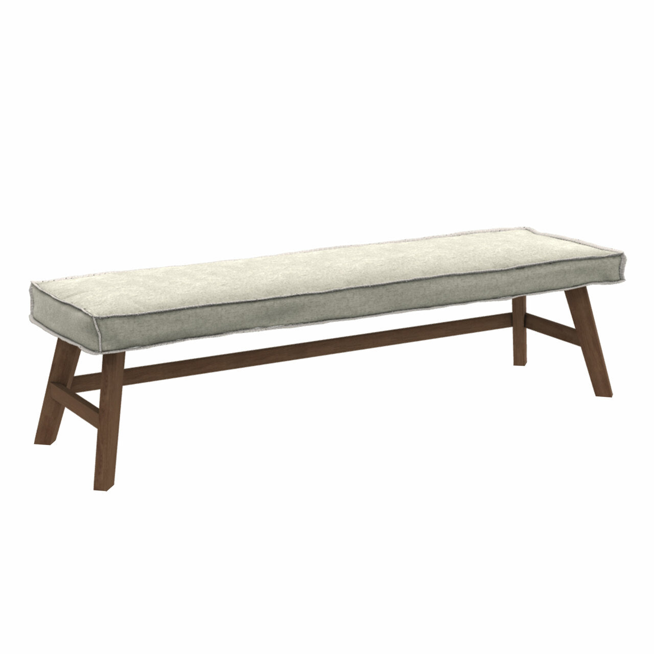 Gray 15 Rectangular Bench | Luxury Furniture Gervasoni