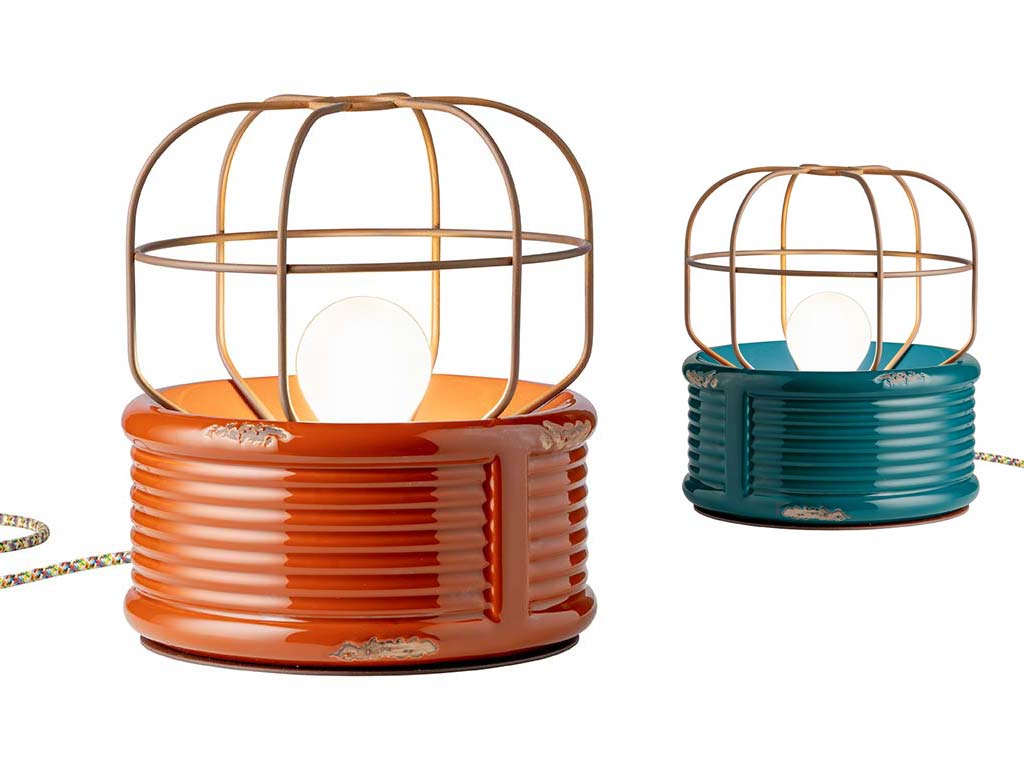 Industrial C2345 Table Lamp | Ferroluce Ceramic Lighting