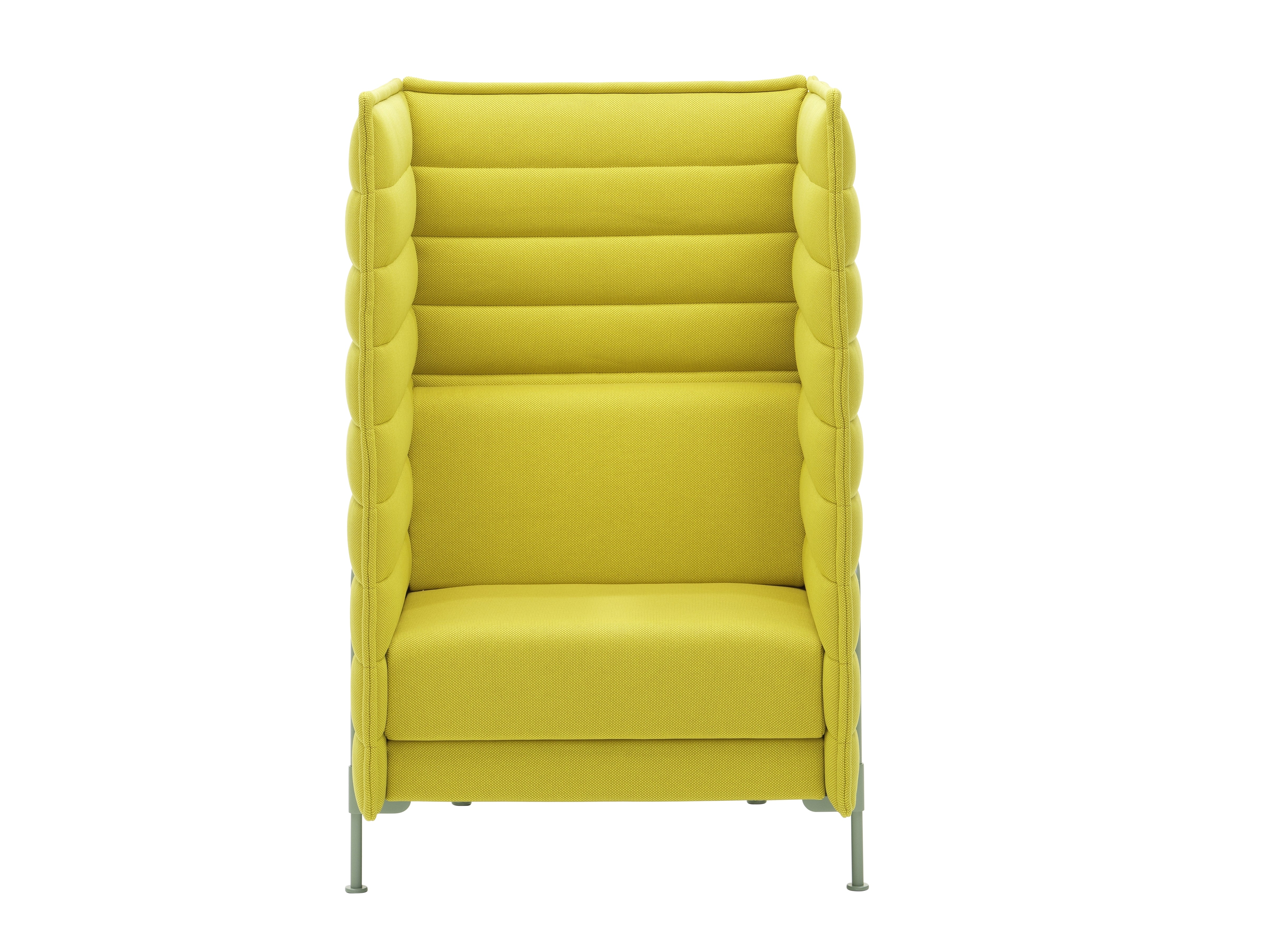 Alcove Fauteuil Highback Lounge Chair | High-Back Fabric Armchair