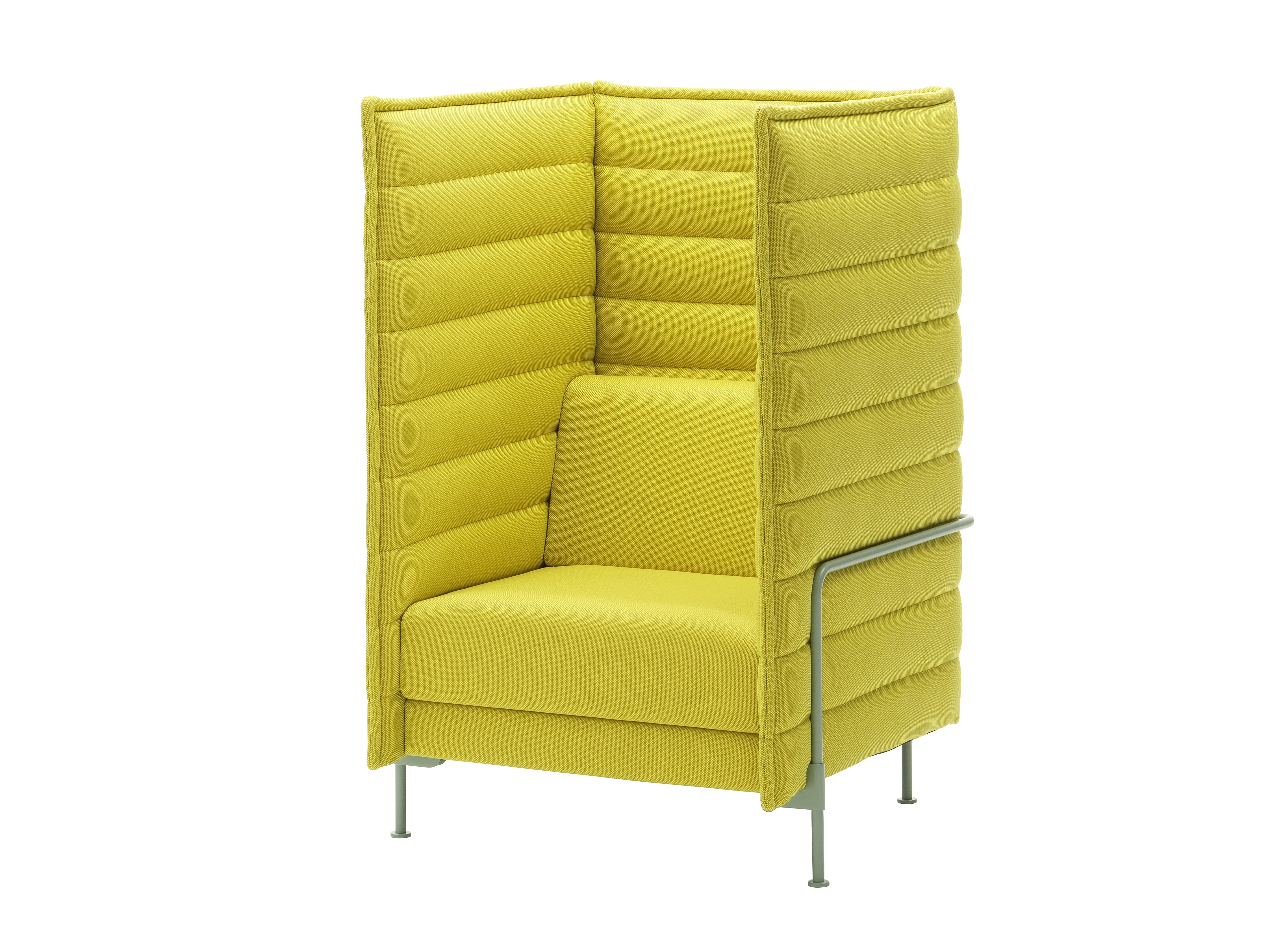 Alcove Fauteuil Highback Lounge Chair | High-Back Fabric Armchair