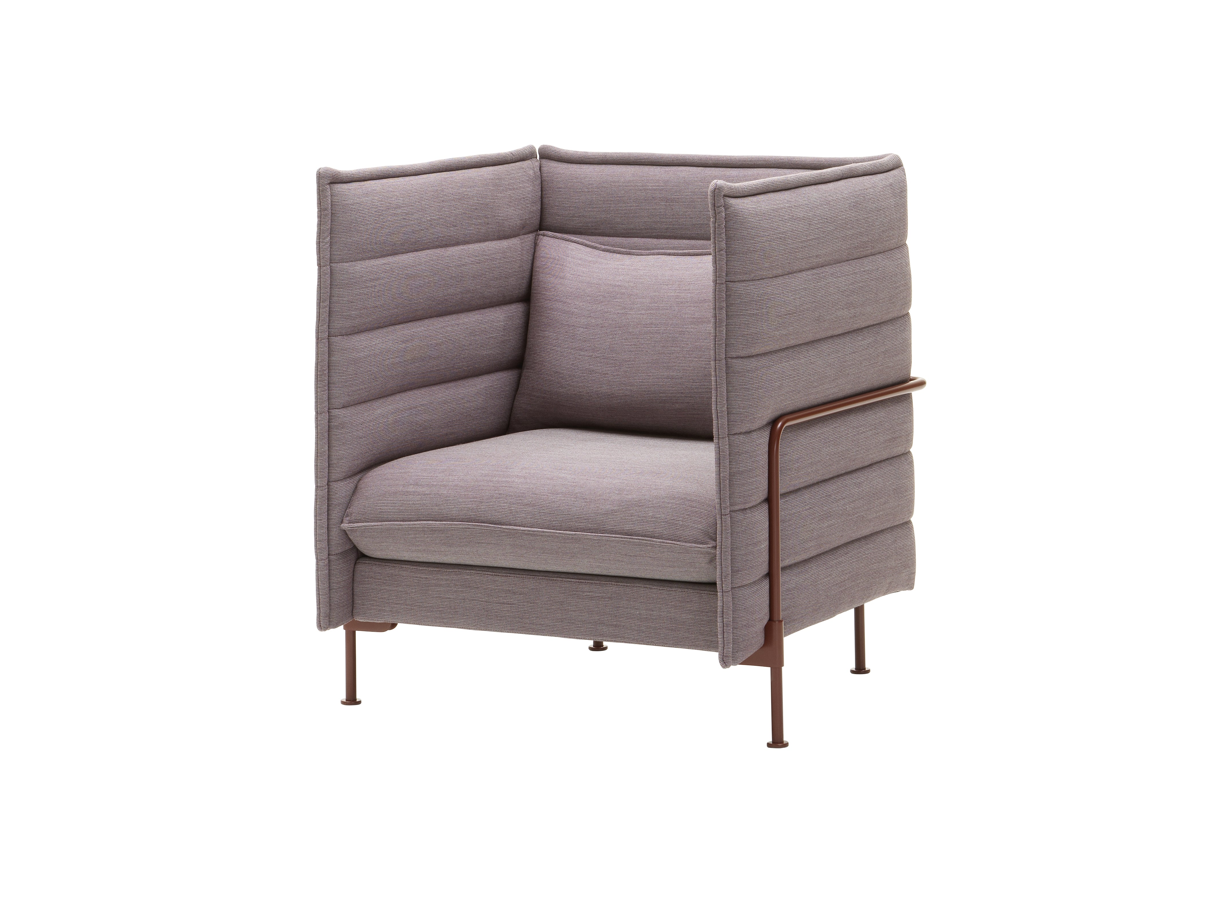 Alcove Fauteuil Lowback Lounge Chair | Modern Fabric Armchair
