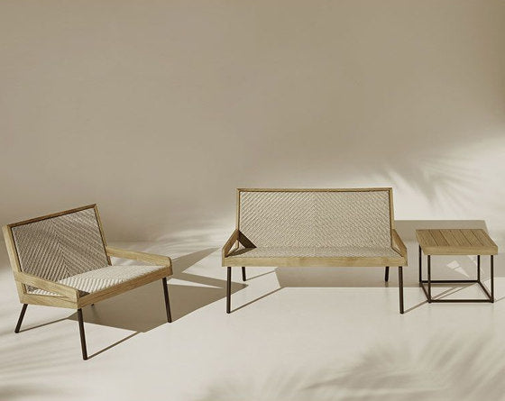 Allaperto Nautic Square Coffee Table | Luxury Outdoor | Ethimo