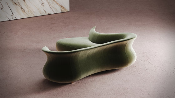 Amphora Corner Curved Sofa | Luxury Living | Desforma
